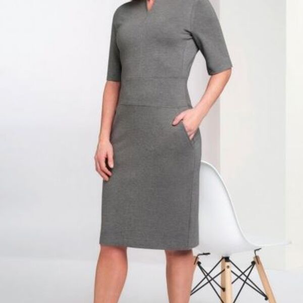 Brook Taverner Jersey Stretch Celeste Dress 2365 Jersey Stretch Celeste Dress Thumbnail