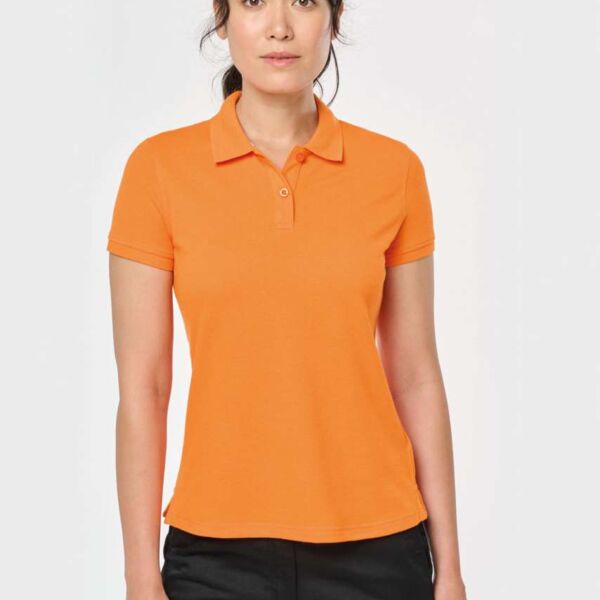 Kariban Ladies Anti-Bacterial Piqué Polo Shirt Thumbnail