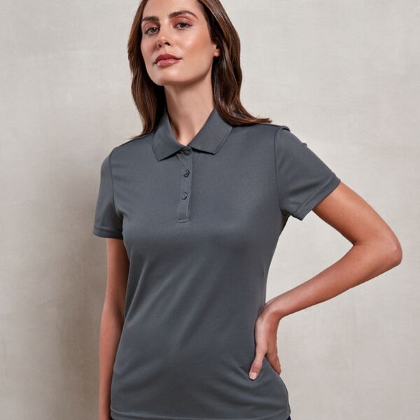 Premier Ladies Spun Dyed Recycled Polo Shirt Thumbnail
